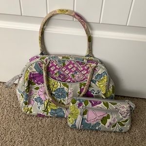 Vera Bradley handbag and wallet.